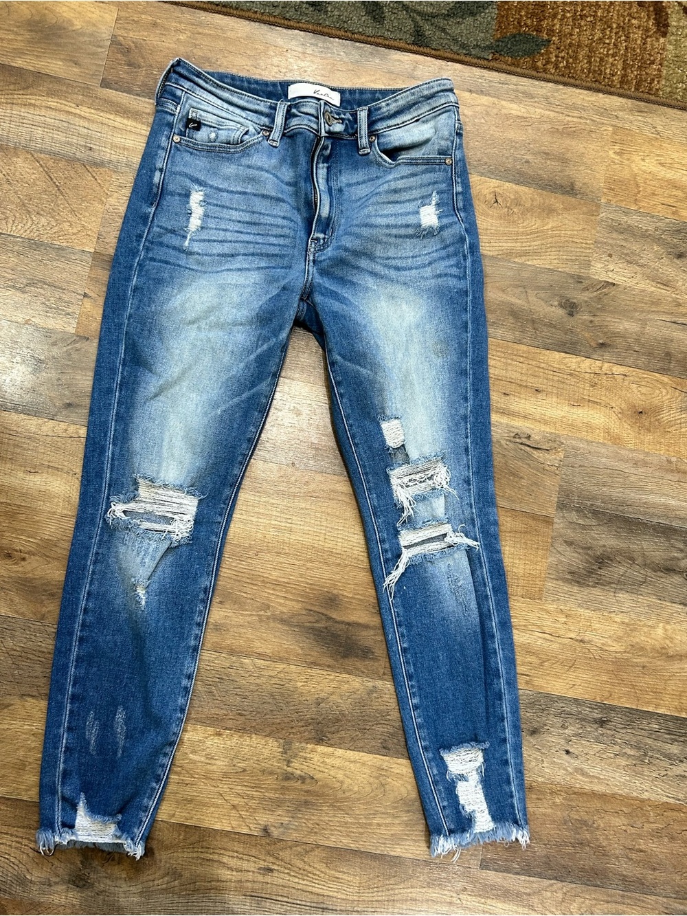 KanCan Kaden High Rise Distressed Skinny Jeans 9/28